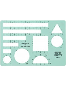 KCK Model Ruler - MR100C KCK Model Ruler - MR100C